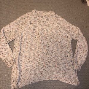 Multi-color knit sweater